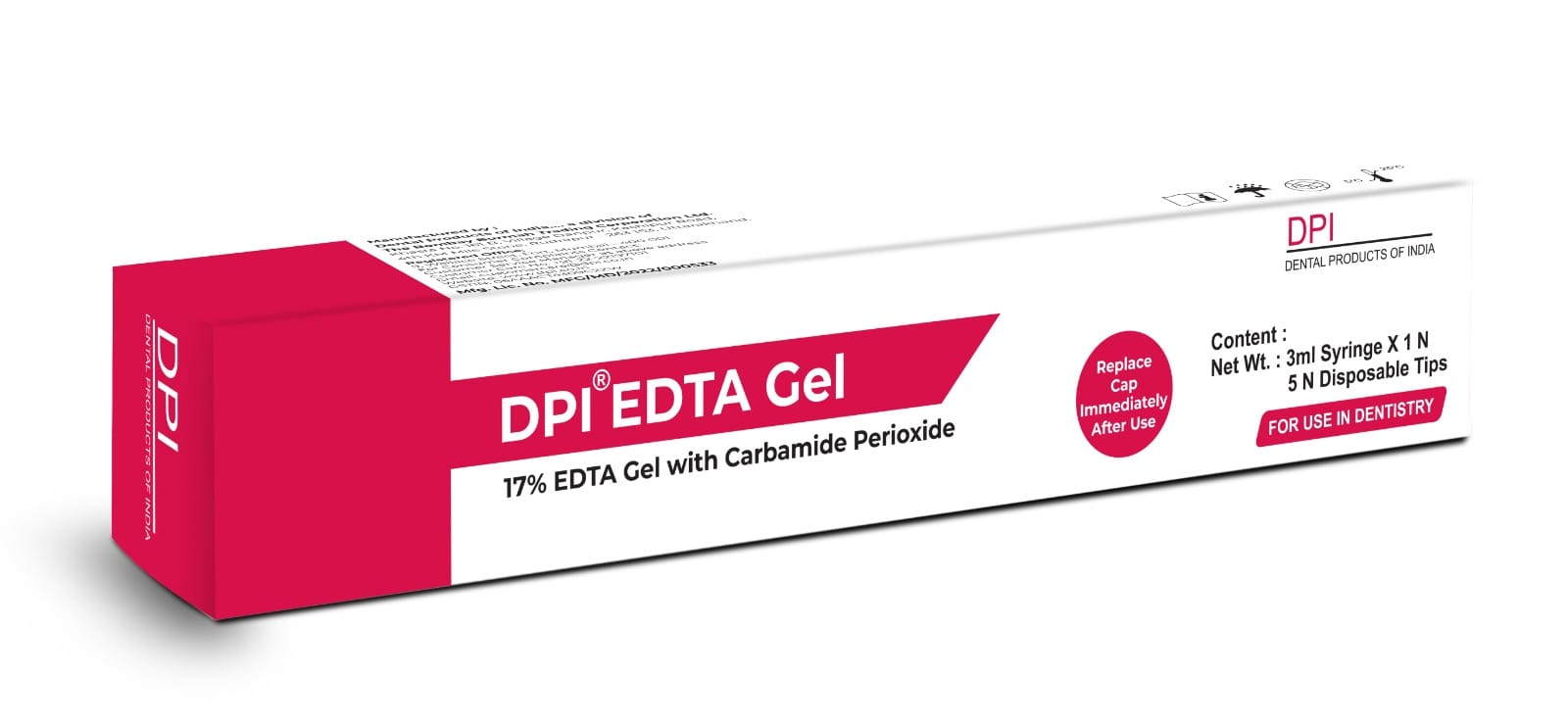 DPI EDTA GEL -17% ,3 gm