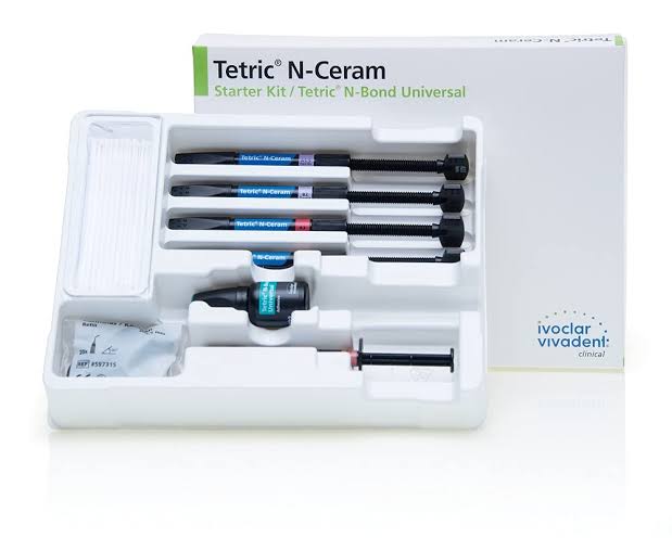 Tetric N Ceram Starter kit , With 3.5gm x 4 And Universal Bond 3gm , N Etch