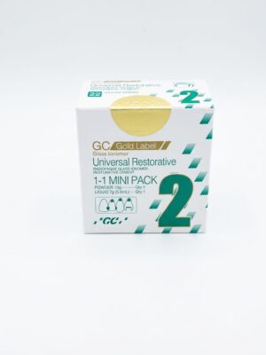 GC Gold Label 2 Glass 10 gm powder + liquid