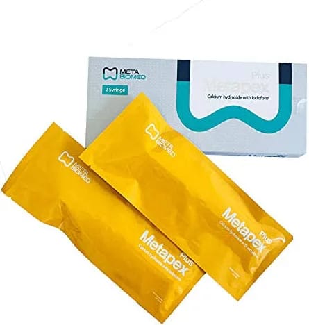 Metapex Plus ( Calcium Hydroxide Temporary Filling Material) Pack Of-2 Syringe - Image 2