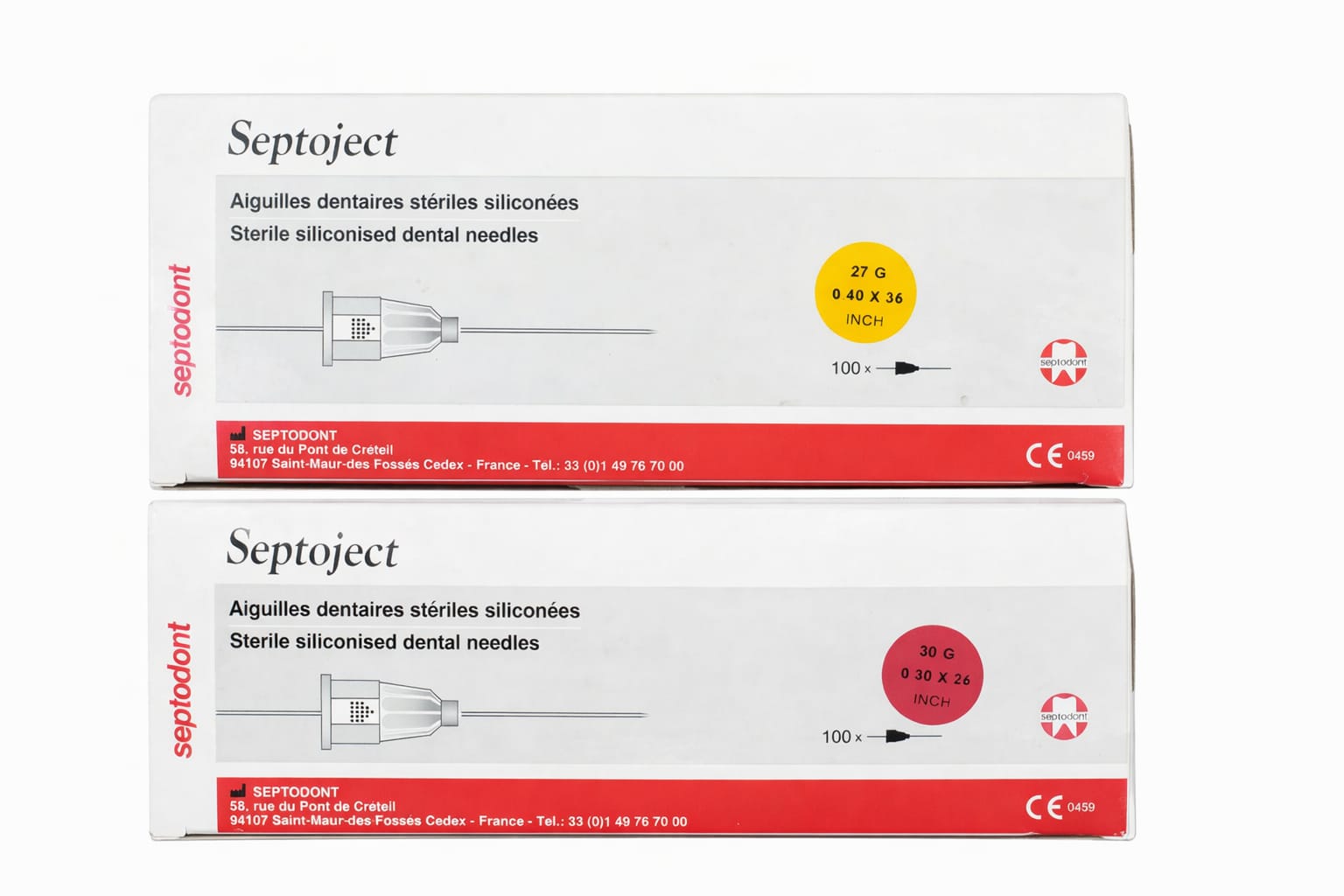 Septoject Needle 27 & 30 Gauge