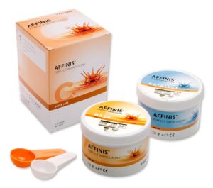 AFFINIS Putty Super Soft Base 300 + 300 ml , And Light Body 2x 50ml